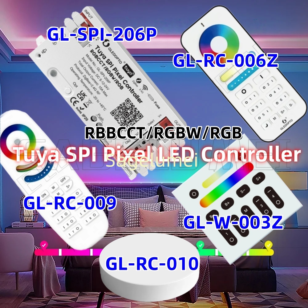 Zigbee Coordinator Stick - 新しい ZigBee GL-SPI-206P SPI ピクセル LED
