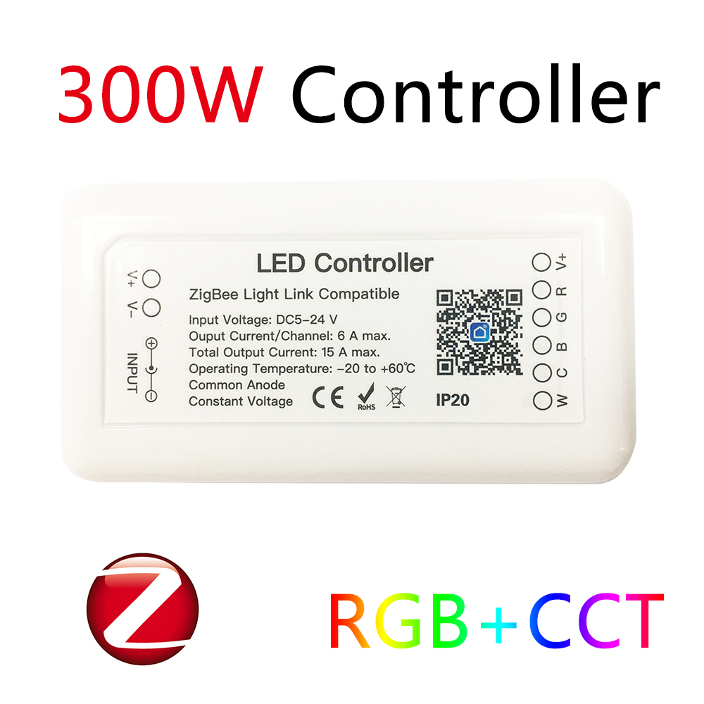 Zigbee Coordinator Stick - Tuya Zigbee スマートLEDコントローラー RGB+CCT 6ピン ライトストリップコントローラー
