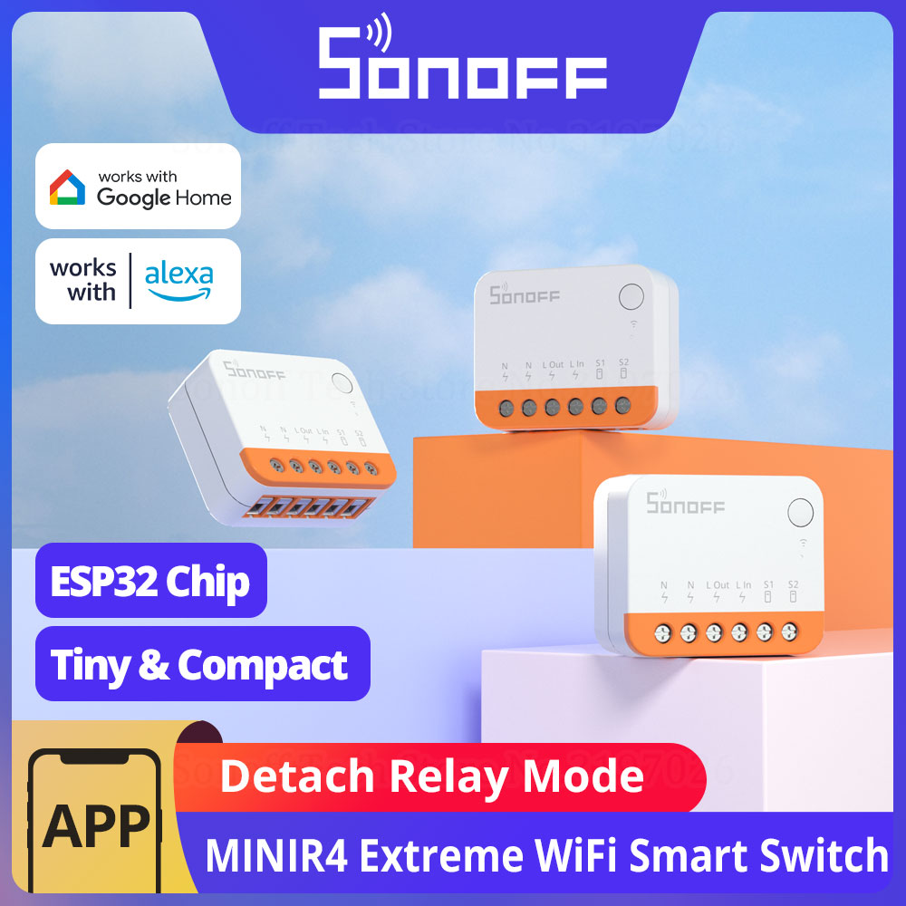 Sonoff Basic Switch - SONOFF MINIR4 エクストリーム WiFi スマートスイッチ 1-10