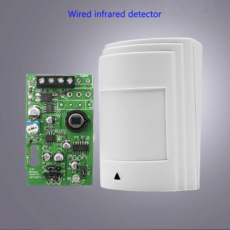 Motion Sensor Pir Wired - 屋内ペット防止盗難防止アラーム壁掛け有線赤外線検知器家庭用 PIR 人感センサー広角検知