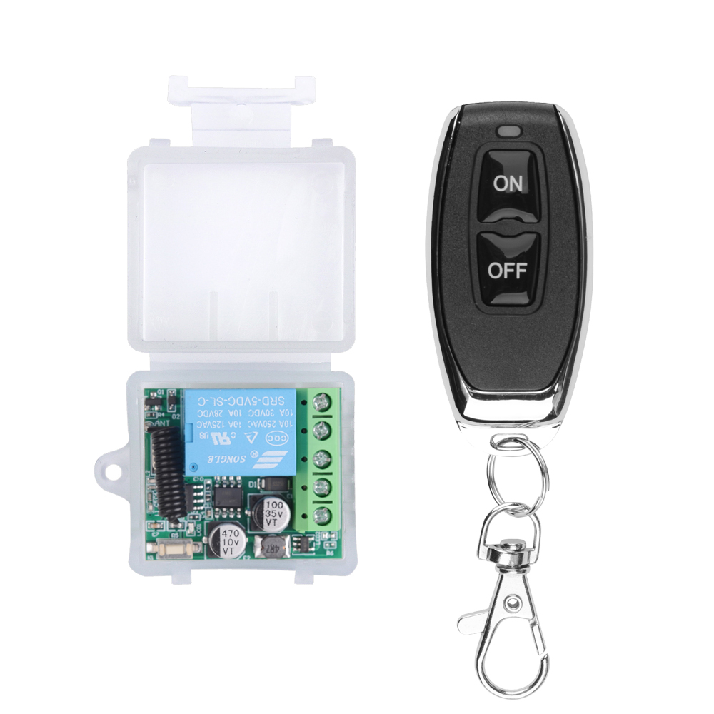 Smart Home Automation Diy - DC 12V 433Mhz RF ワイヤレスリモートコントロールスイッチリレー 1CH