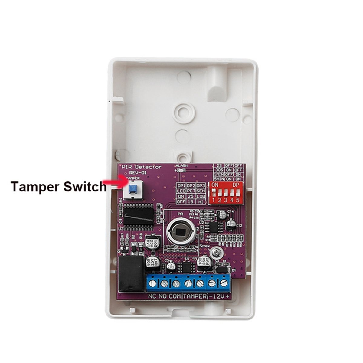 Motion Sensor Pir Wired - AA80 12V 有線パッシブ屋内モーション検知器 PIR 盗難警報器 スマートモーションセンサー検知器