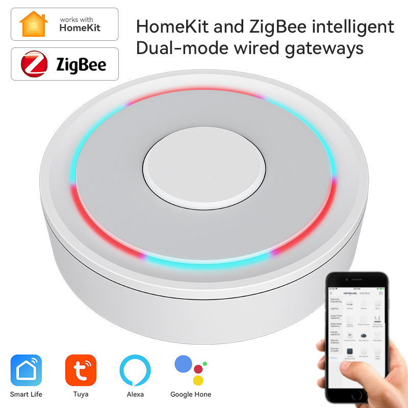 Smart Home Automation Diy - Tuya ZigBee スマート ゲートウェイ ホームキット 有線ワイヤレス