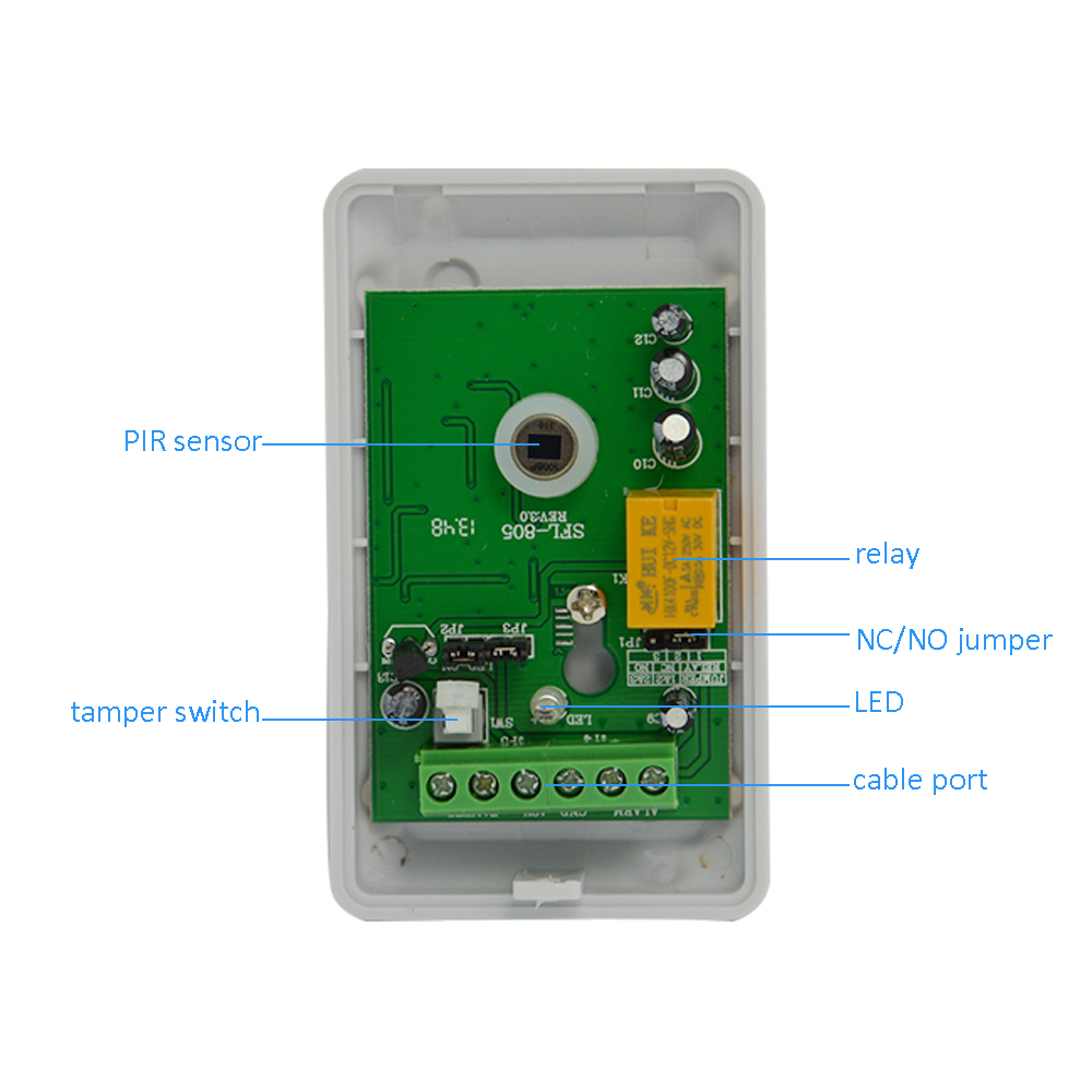 1 個屋内有線 PIR モーションセンサー盗難防止盗難侵入者 - Motion Sensor Pir Wired のレビューと価格