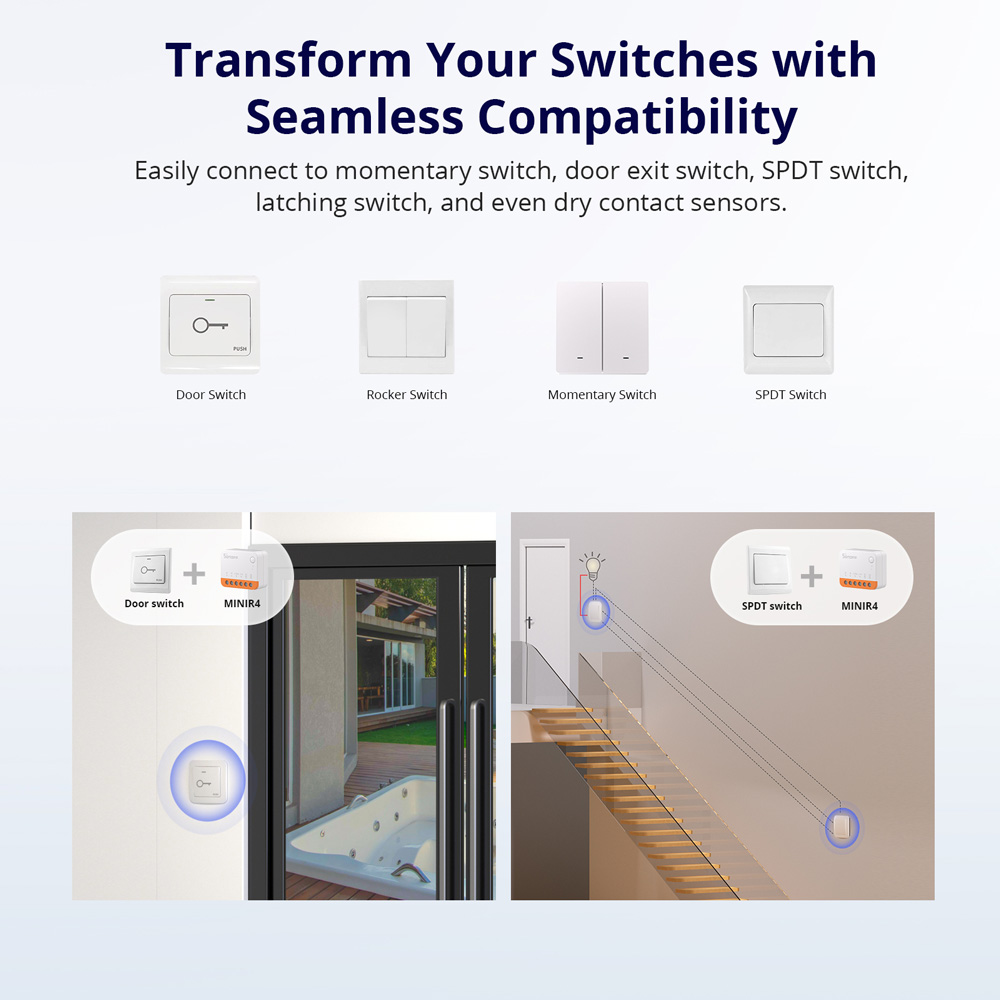 SONOFF MINIR4 エクストリーム WiFi スマー - Sonoff Basic Switch のレビューと価格