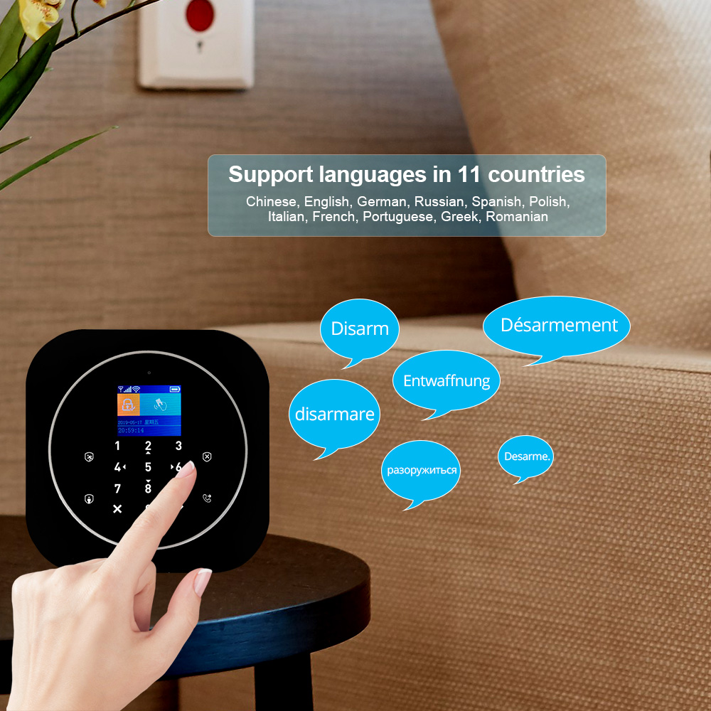 KERUI G12 ワイヤレス Tuya ホーム警報システム - Smart Home Automation Diy のレビューと価格