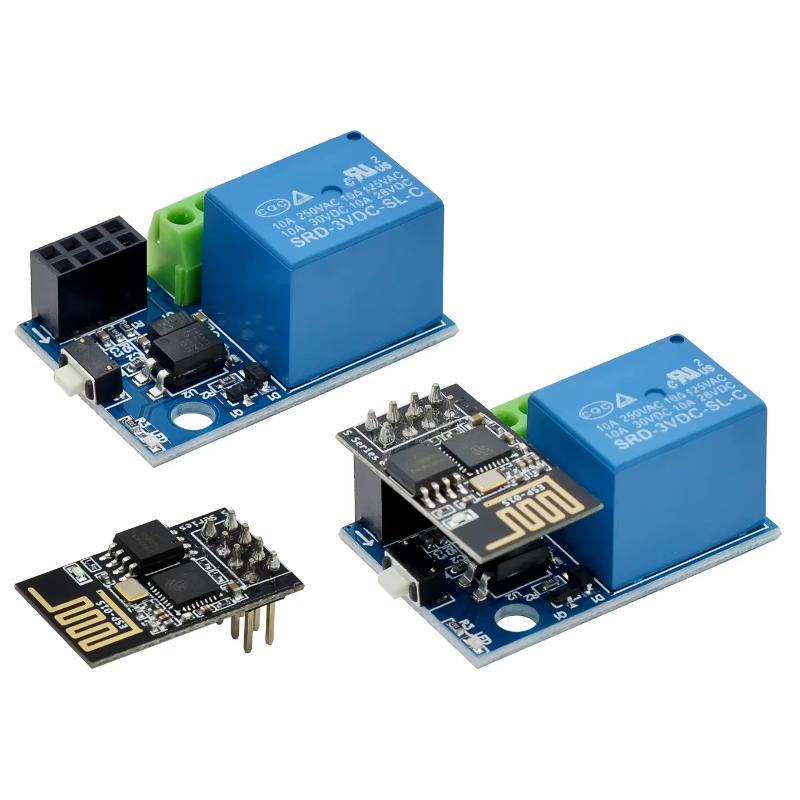 ESP8266 ESP‑01S 5V Wifiリレーモジュー - Home Automation Diy Projects のレビューと価格