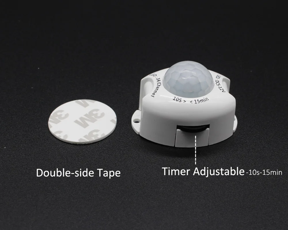 PIR モーションセンサースイッチ 12V DC タイマー自 - Motion Sensor Pir Wired のレビューと価格