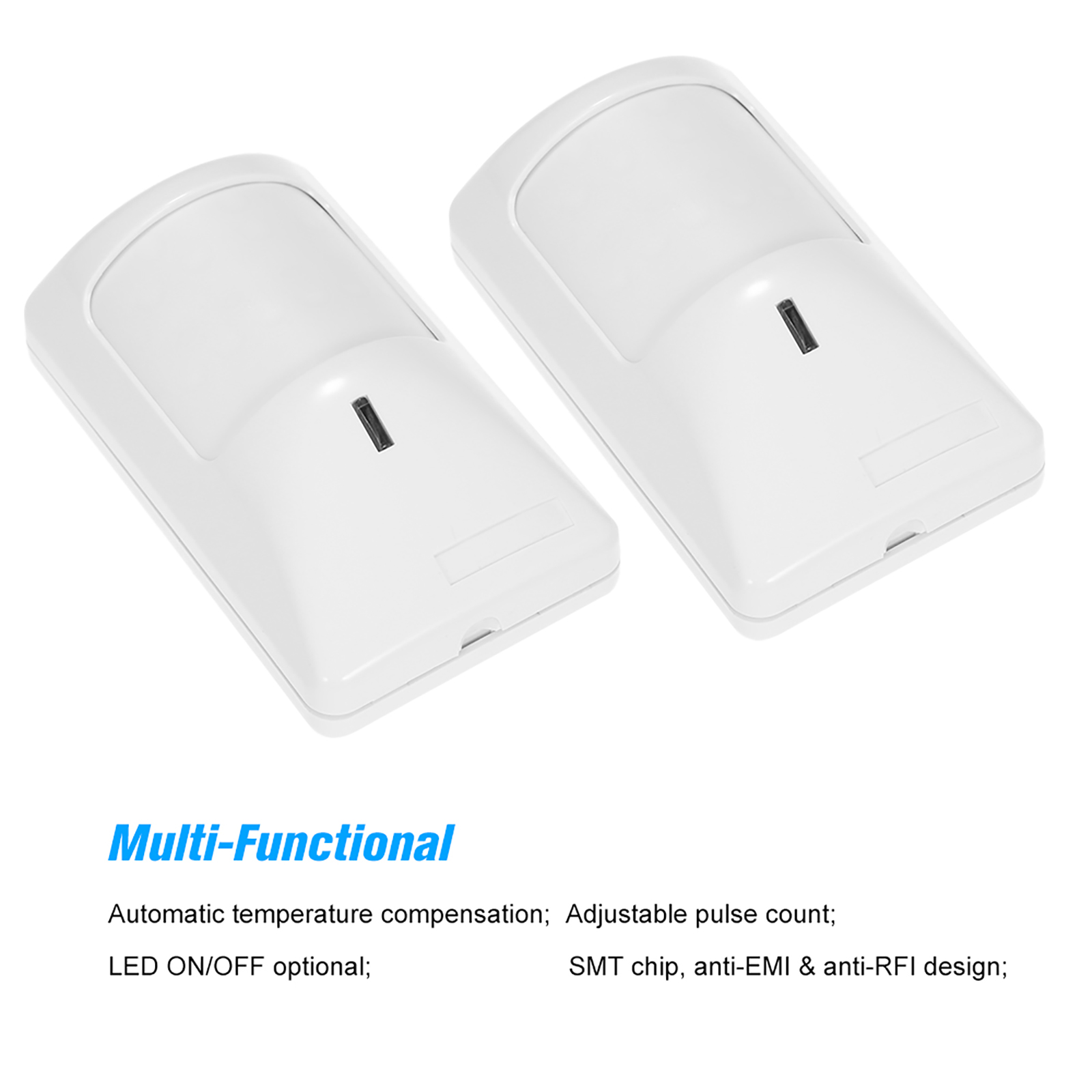 2 個センサー抗ペット PIR モーションセンサー有線警報デ - Motion Sensor Pir Wired のレビューと価格